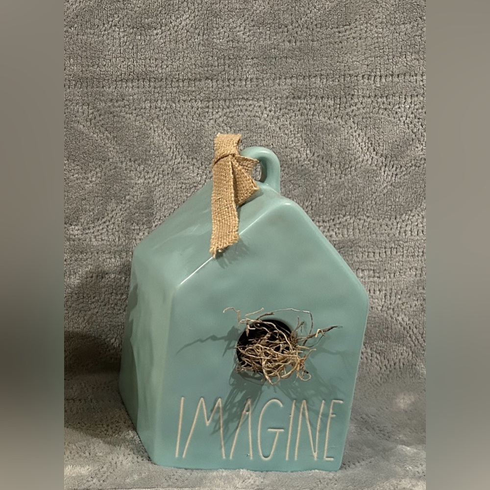 Rae Dunn Imagine Birdhouse 🐦💙